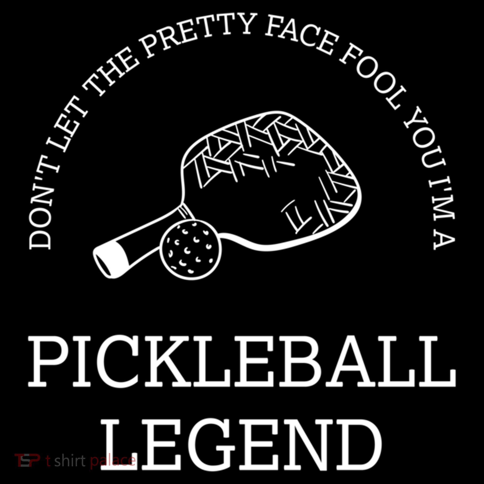 Pickleball Legend Ironic Saying Hobby Sports Dinking Cool Gift Women's Hoodie