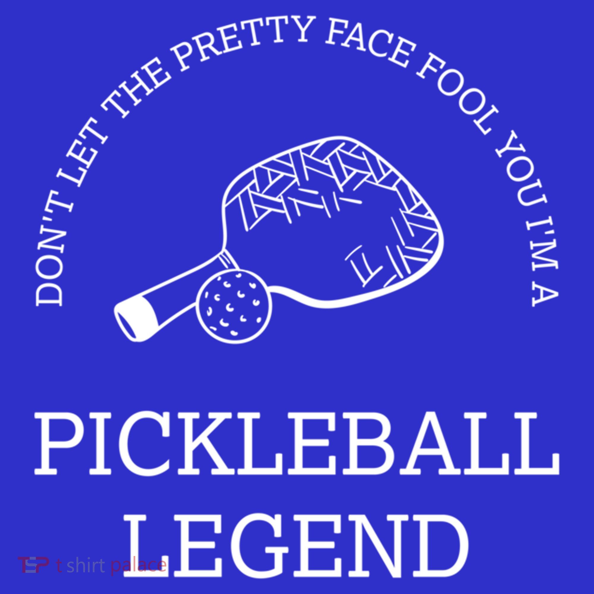 Pickleball Legend Ironic Saying Hobby Sports Dinking Cool Gift Sweatshirt