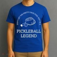 Pickleball Legend Ironic Saying Hobby Sports Dinking Cool Gift T-Shirt thumb 3