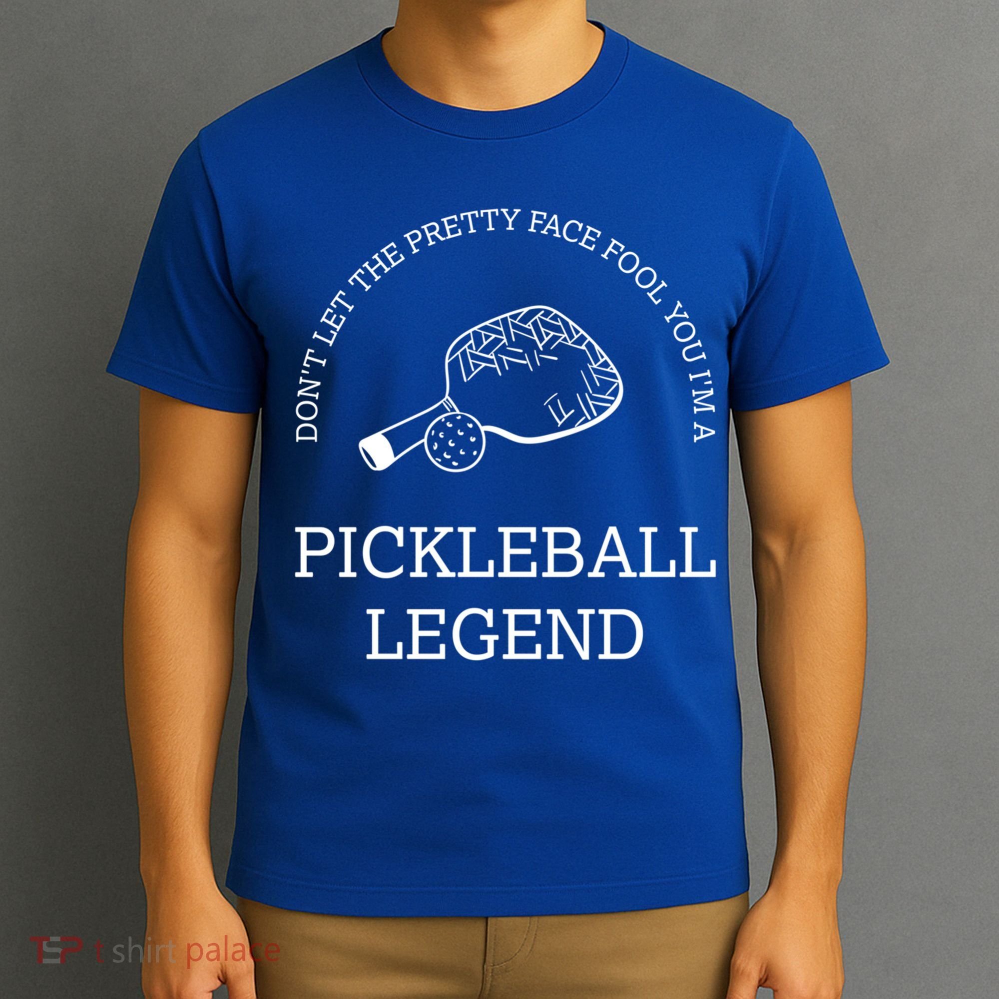 Pickleball Legend Ironic Saying Hobby Sports Dinking Cool Gift T-Shirt