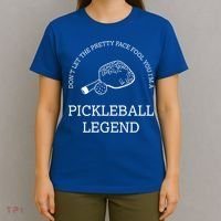 Pickleball Legend Ironic Saying Hobby Sports Dinking Cool Gift T-Shirt thumb 4