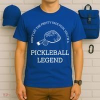 Pickleball Legend Ironic Saying Hobby Sports Dinking Cool Gift T-Shirt thumb 6