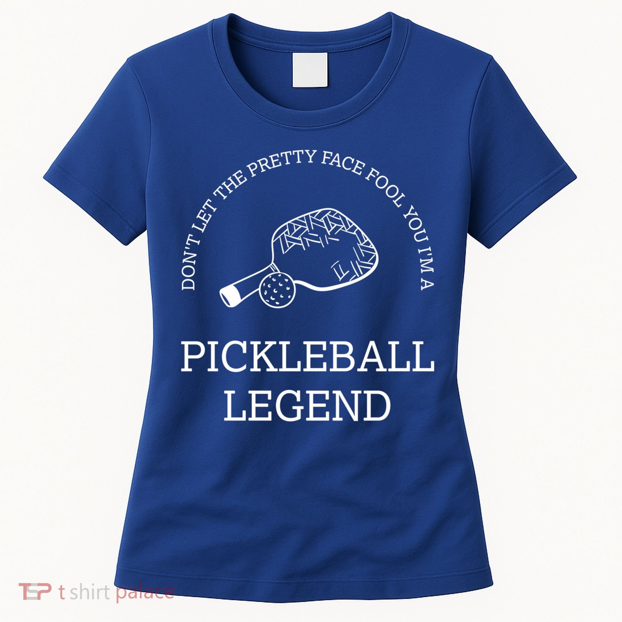 Pickleball Legend Ironic Saying Hobby Sports Dinking Cool Gift Women's T-Shirt