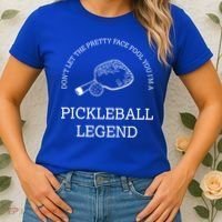 Pickleball Legend Ironic Saying Hobby Sports Dinking Cool Gift Women's T-Shirt thumb 2
