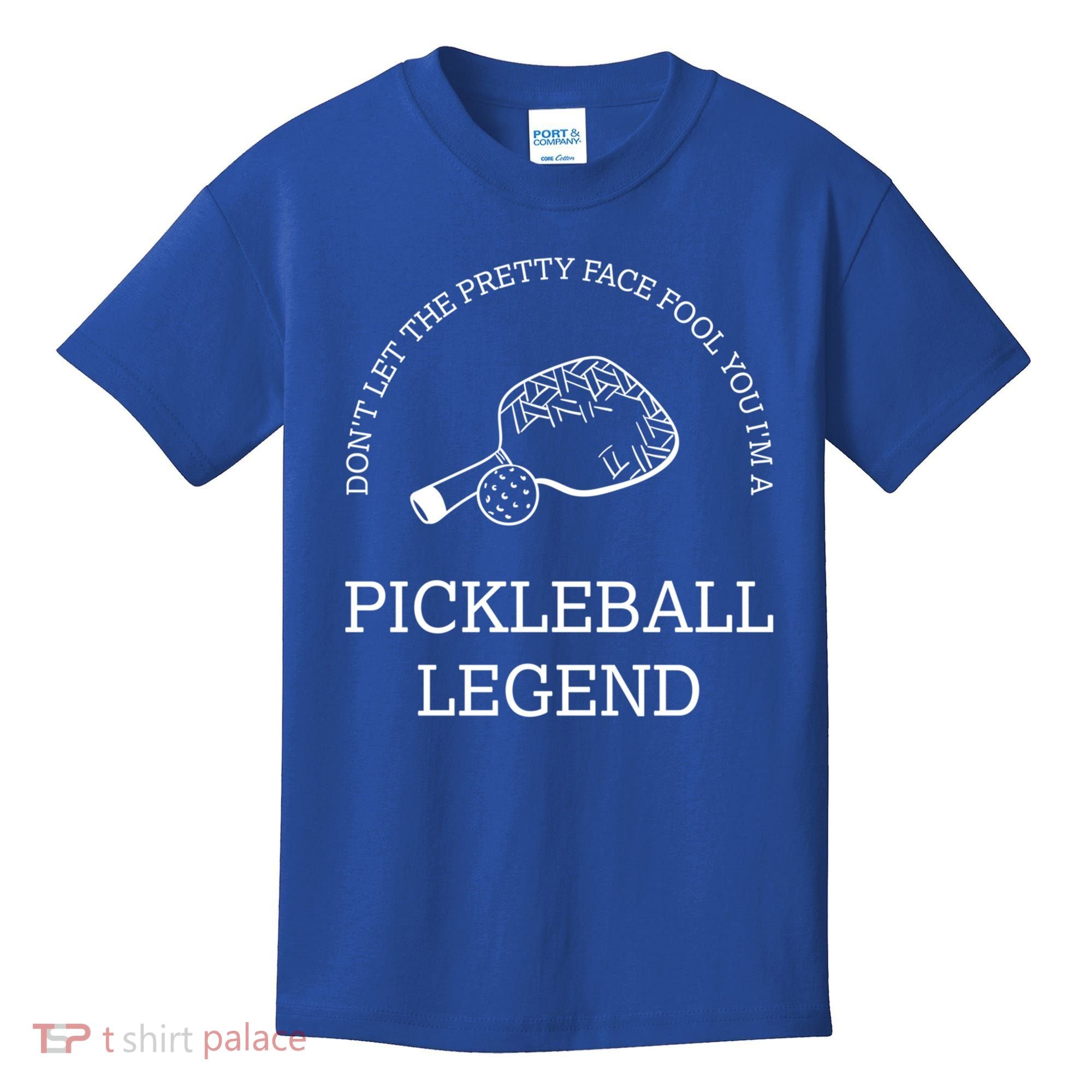 Pickleball Legend Ironic Saying Hobby Sports Dinking Cool Gift Kids T-Shirt