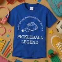 Pickleball Legend Ironic Saying Hobby Sports Dinking Cool Gift Kids T-Shirt thumb 3