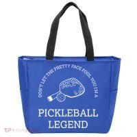 Pickleball Legend Ironic Saying Hobby Sports Dinking Cool Gift Tote Bag thumb 0