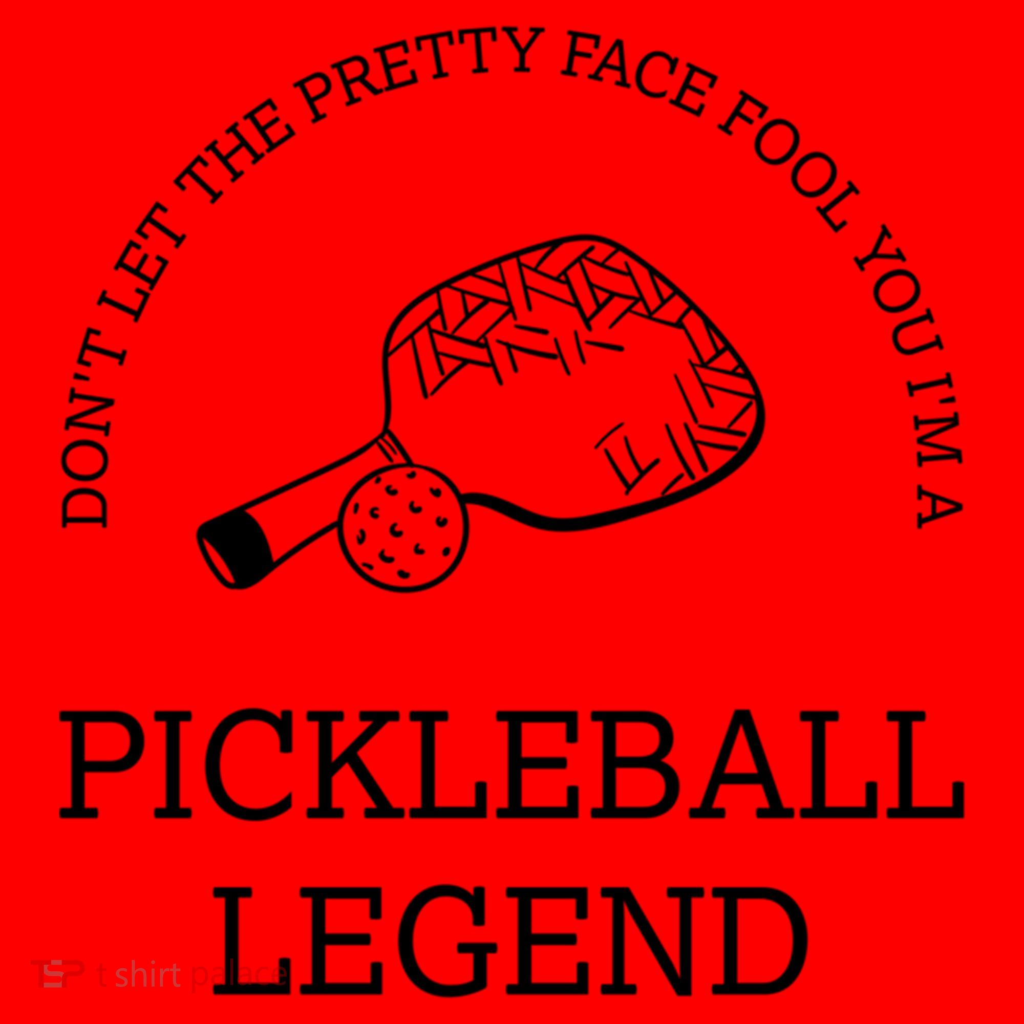 Pickleball Legend Ironic Saying Hobby Sports Dinking Cool Gift Santa Hat