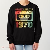 Party Like Its 1970 Retro 70s Party Outfit Costume Women's Sweatshirt thumb 0