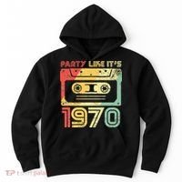 Party Like Its 1970 Retro 70s Party Outfit Costume Hoodie thumb 0