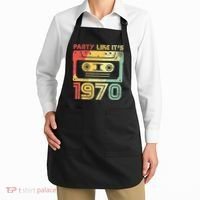 Party Like Its 1970 Retro 70s Party Outfit Costume Apron thumb 2