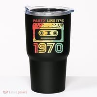 Party Like Its 1970 Retro 70s Party Outfit Costume Tumbler thumb 0