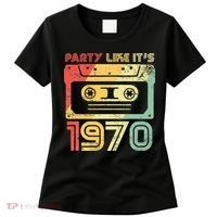 Party Like Its 1970 Retro 70s Party Outfit Costume Women's T-Shirt thumb 0