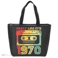 Party Like Its 1970 Retro 70s Party Outfit Costume Tote Bag thumb 0