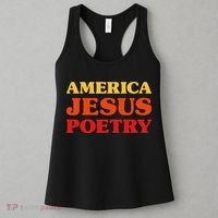 Poetry Lover I Love Poetry America Jesus Poetry Women's Tank Top thumb 3
