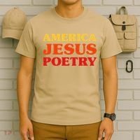 Poetry Lover I Love Poetry America Jesus Poetry T-Shirt thumb 6
