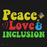 Peace Love Inclusion Sped Squad Special Ed Teacher Gift Backpack thumb 2