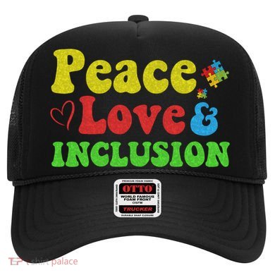 Peace Love Inclusion Sped Squad Special Ed Teacher Gift Hat