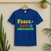 Peace Love Inclusion Sped Squad Special Ed Teacher Gift T-Shirt thumb 2
