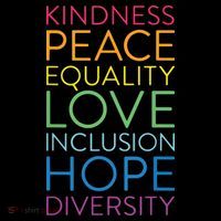 Peace Love Inclusion Equality Diversity Human Rights Coffee Mug thumb 5