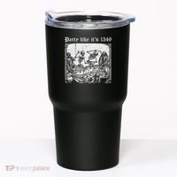 Party Like It's 1349 Black Death European Plague Rat Tumbler thumb 0