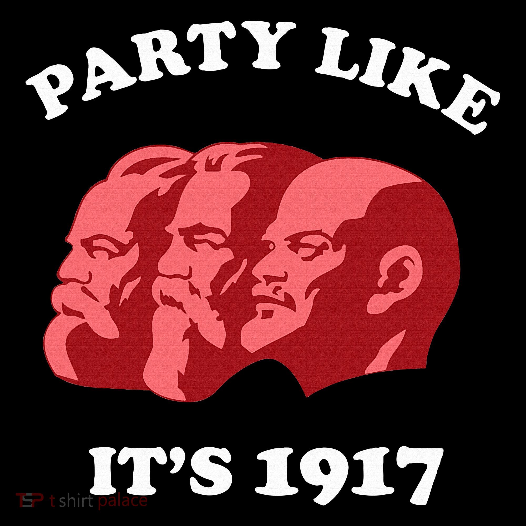 Party Like ItS 1917 Funny Communist Women's Hoodie