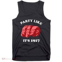 Party Like ItS 1917 Funny Communist Tank Top thumb 0