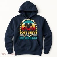 Pickleball Lover If You Want Soft Serve Go Get Ice Cream Hoodie thumb 0