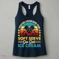 Pickleball Lover If You Want Soft Serve Go Get Ice Cream Women's Tank Top thumb 3