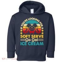 Pickleball Lover If You Want Soft Serve Go Get Ice Cream Toddler Hoodie thumb 0