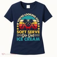 Pickleball Lover If You Want Soft Serve Go Get Ice Cream Women's T-Shirt thumb 0