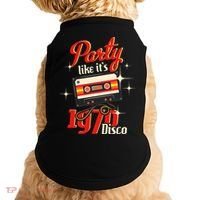 Party Like Its 1970 Disco 1970s Funky Party 70s Groove Doggie Tank thumb 0