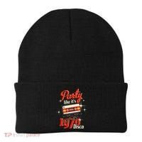 Party Like Its 1970 Disco 1970s Funky Party 70s Groove Beanie thumb 0