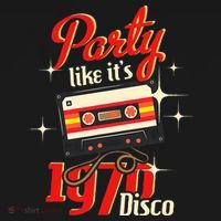 Party Like Its 1970 Disco 1970s Funky Party 70s Groove Women's Hoodie thumb 2