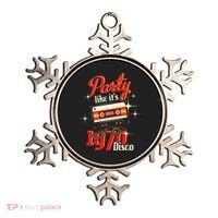 Party Like Its 1970 Disco 1970s Funky Party 70s Groove Ornament thumb 0