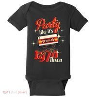 Party Like Its 1970 Disco 1970s Funky Party 70s Groove Baby Bodysuit thumb 0