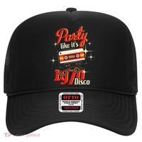 Party Like Its 1970 Disco 1970s Funky Party 70s Groove Hat thumb 0