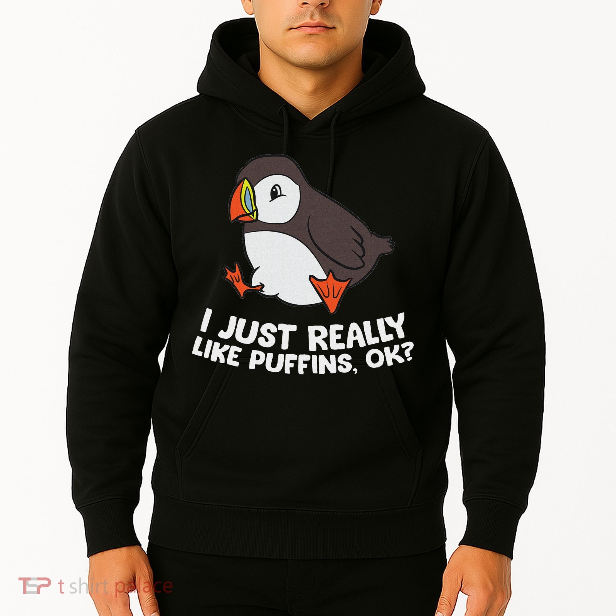 Puffin Lover I Just Really Like Puffins Ok Hoodie