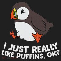 Puffin Lover I Just Really Like Puffins Ok Beanie thumb 2