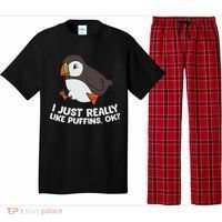 Puffin Lover I Just Really Like Puffins Ok Pajama Set thumb 0