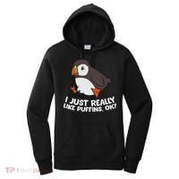 Puffin Lover I Just Really Like Puffins Ok Women's Hoodie thumb 0