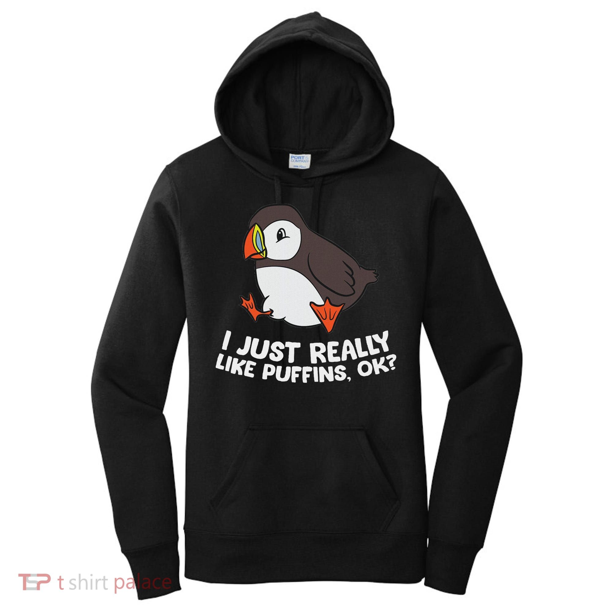 Puffin Lover I Just Really Like Puffins Ok Women's Hoodie