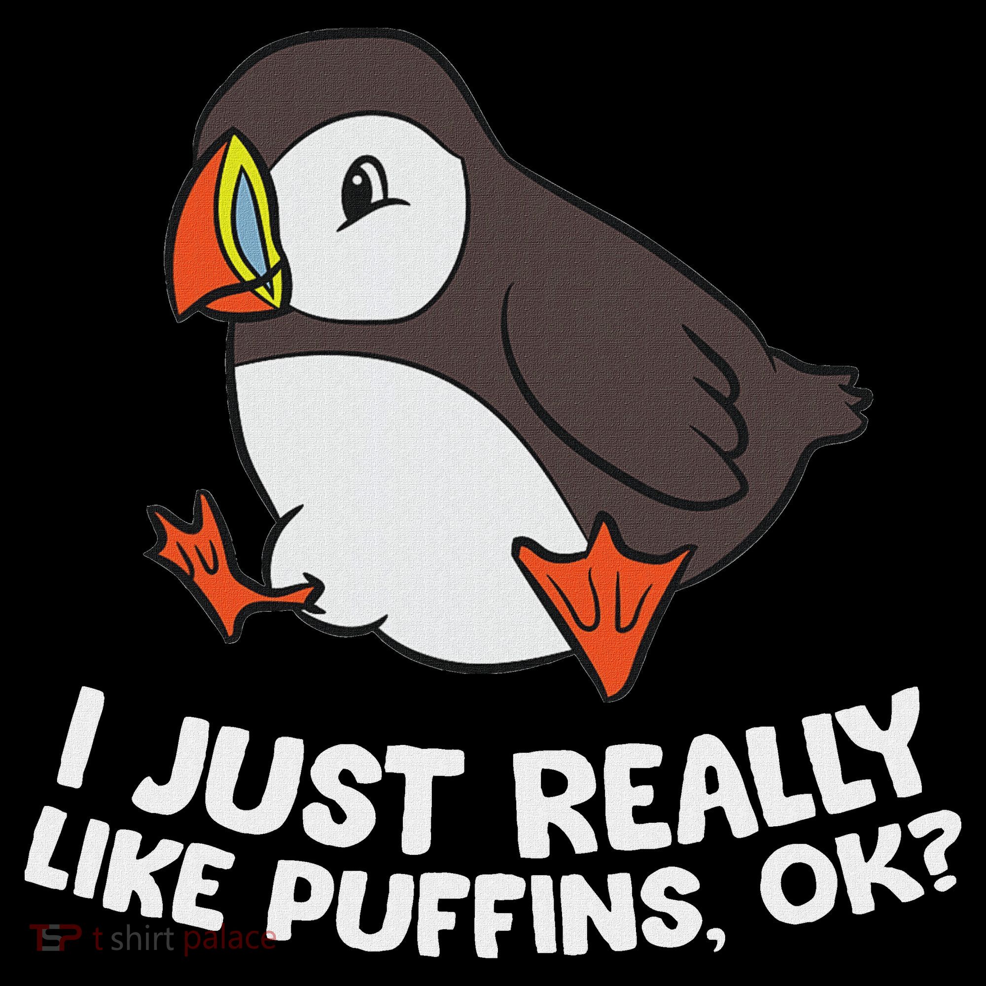 Puffin Lover I Just Really Like Puffins Ok Women's Hoodie