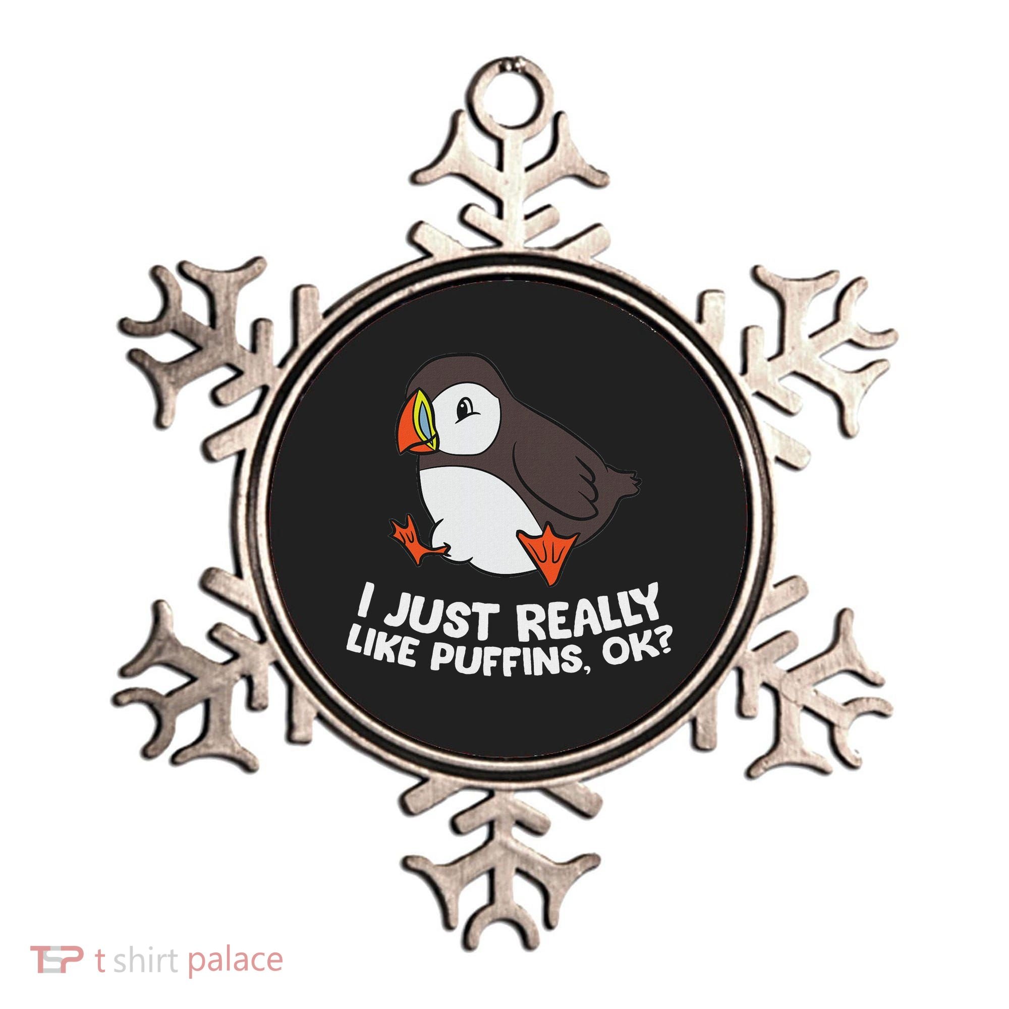Puffin Lover I Just Really Like Puffins Ok Ornament