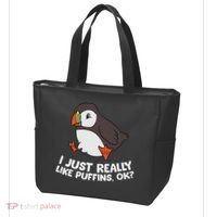 Puffin Lover I Just Really Like Puffins Ok Tote Bag thumb 3