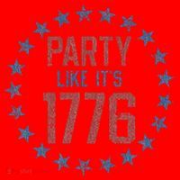 Party Like ItS 1776 Santa Hat thumb 1