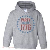 Party Like ItS 1776 Toddler Hoodie thumb 0