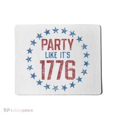 Party Like ItS 1776 Mousepad