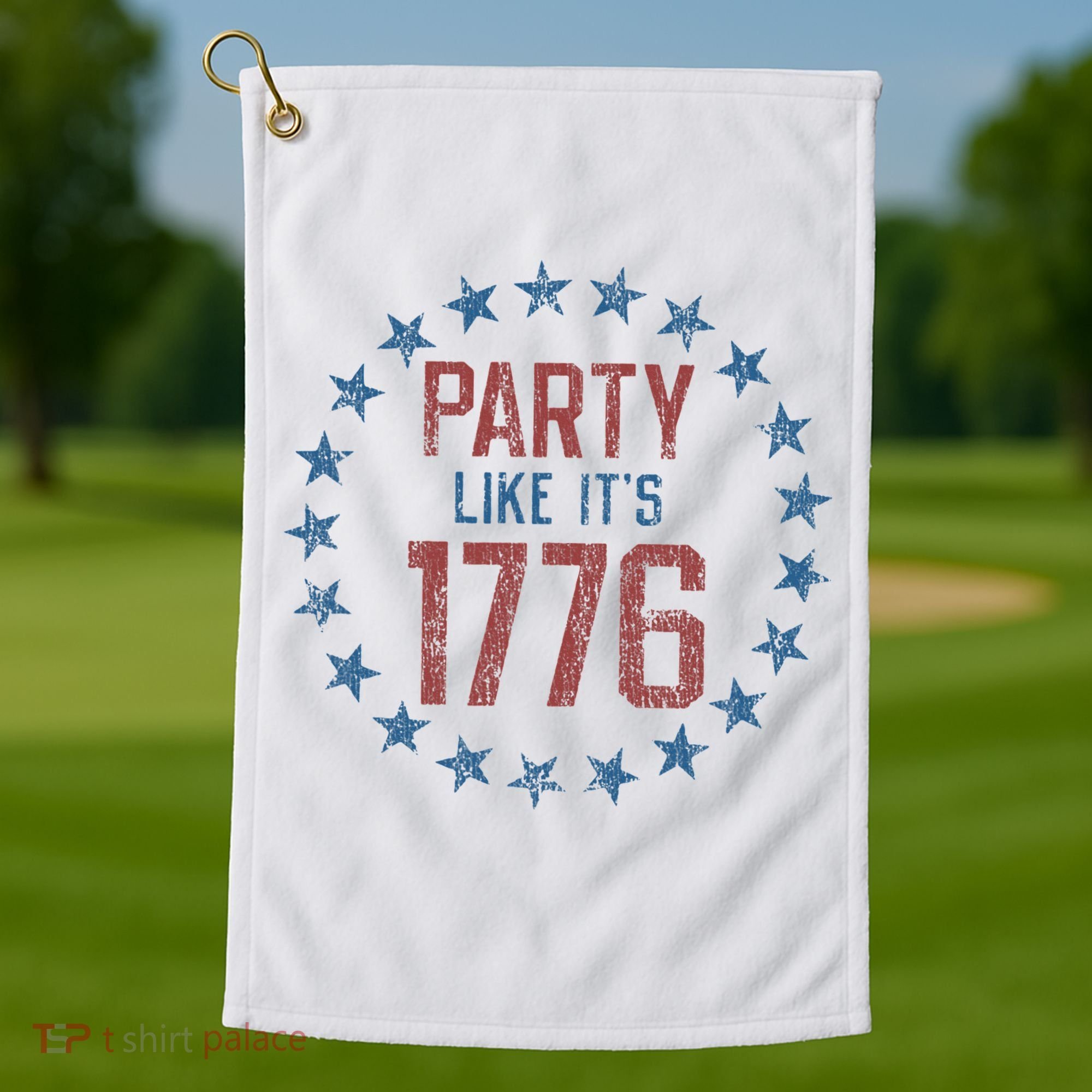 Party Like ItS 1776 Golf Towel