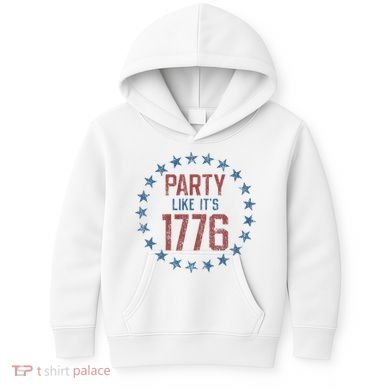 Party Like ItS 1776 Kids Hoodie
